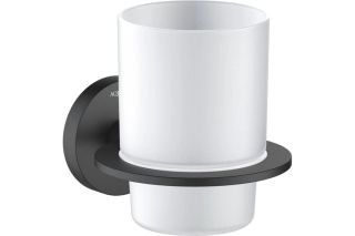 Стакан Aquatek Оберон AQ4204MB черный